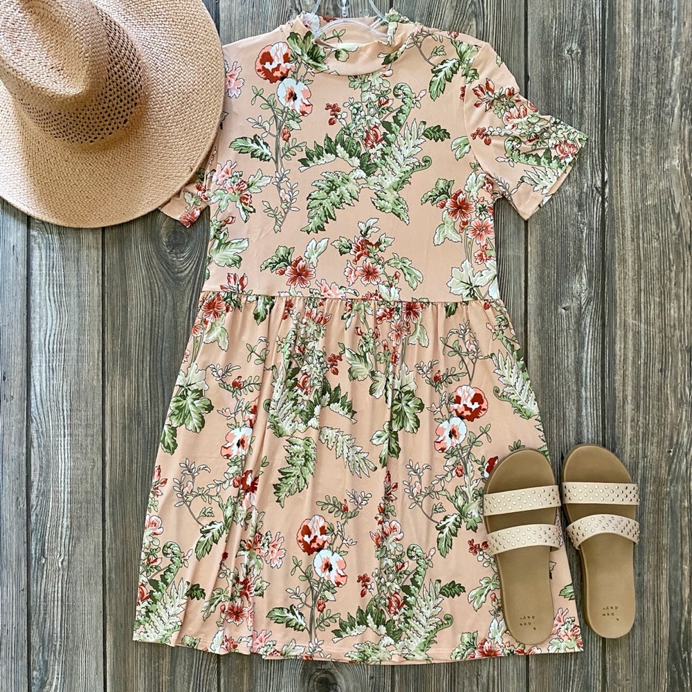 Floral Babydoll Dress
